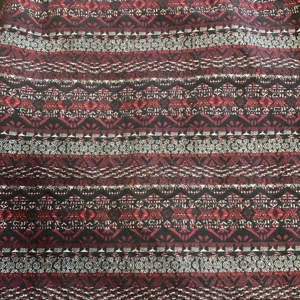 J.jill patterned skirt with elastic side - Picture 6 of 11